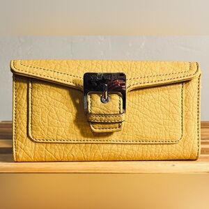 Nine West Mustard Yellow Wallet